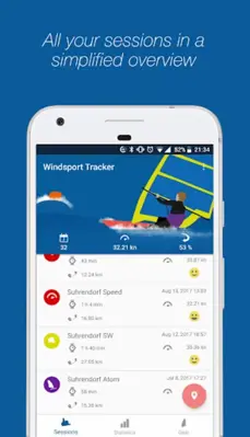 Windsport Tracker android App screenshot 9